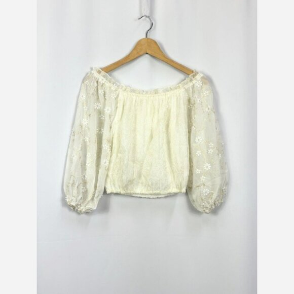 Flower Island Vacay Off Shoulder Top - Picture 5 of 8